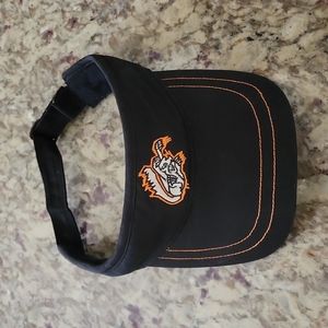 Like new BLACK "MONGOOSE" HAT SUN VISOR